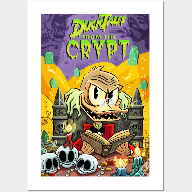 Ducktales From The Crypt Wall Art by KenTurner82